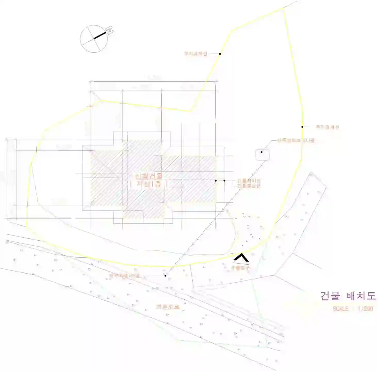 매곡리 696-1 배치도 이미지